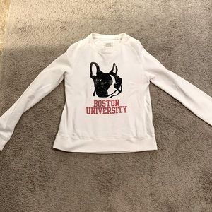 Boston university Terriers sweatshirt size M